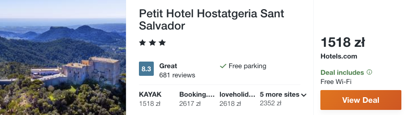 zarezerwuj hotel na majorce