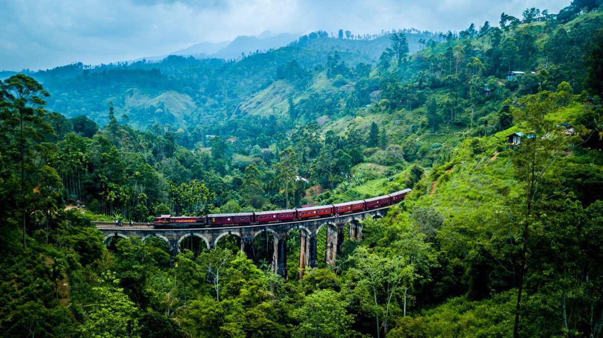 sri lanka pociag