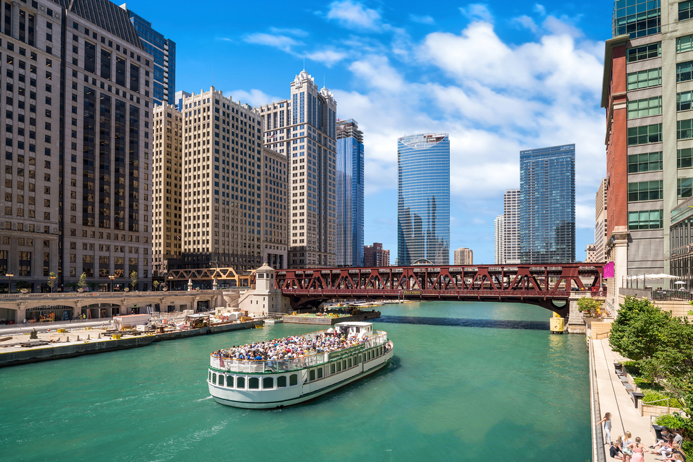 Rzeka w Chicago