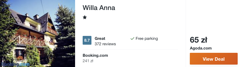 zarezerwuj hotel w tatrach