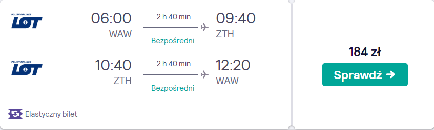 zarezerwuj loty na santoryn