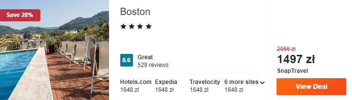 Rezerwacja hotelu