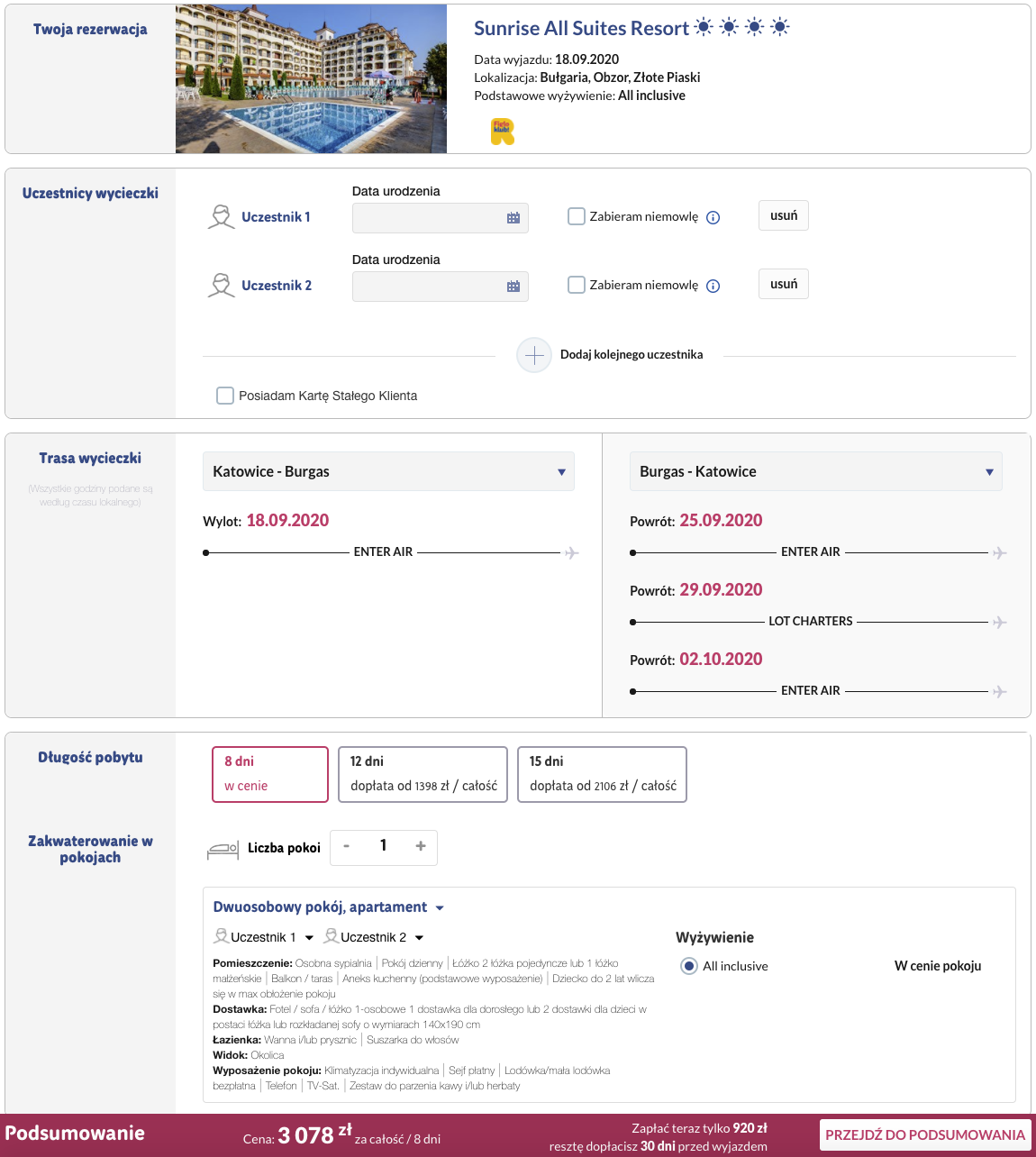 zarezerwuj wczasy w bulgarii