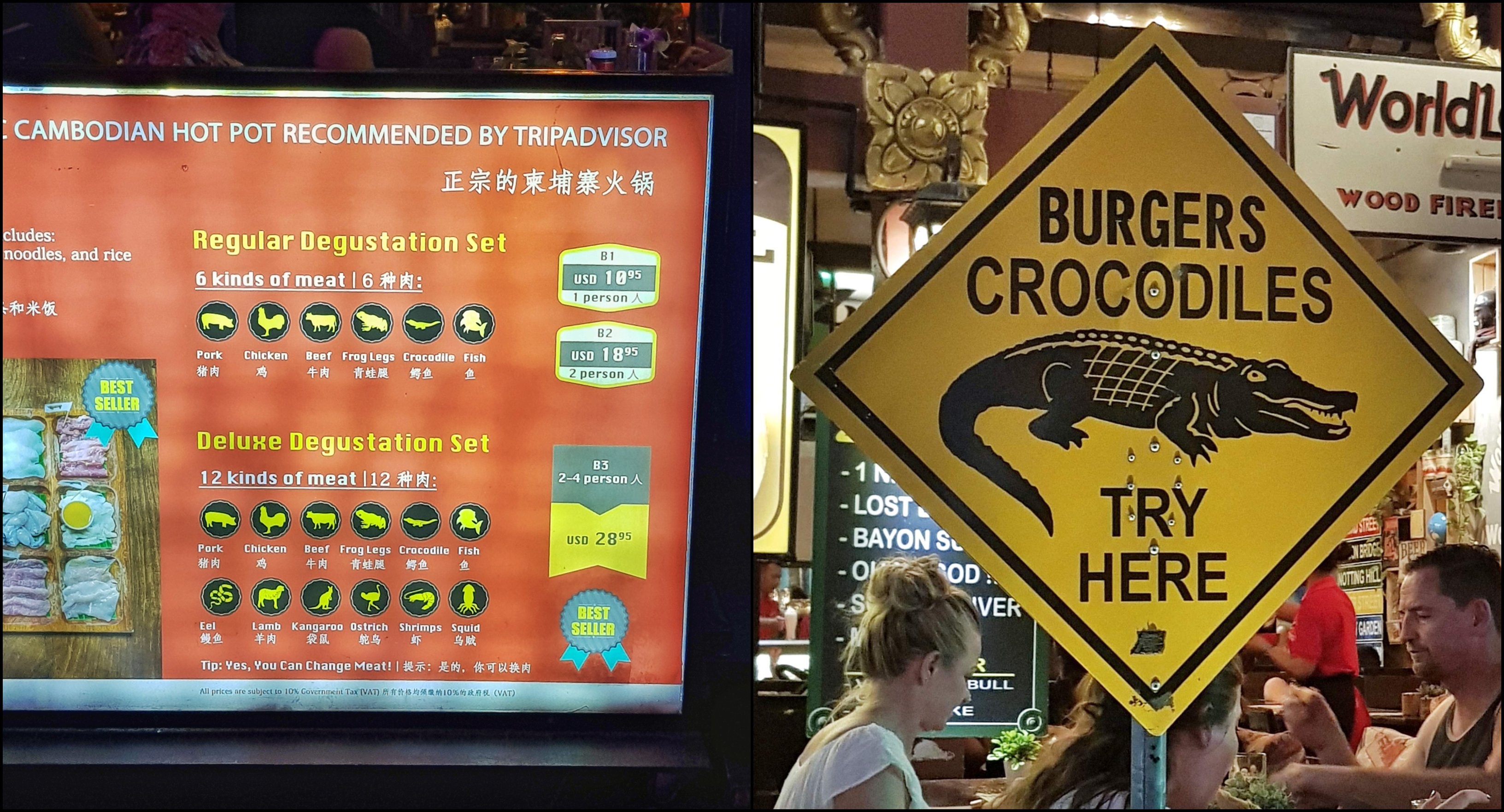 nietypowe mięso kambodża