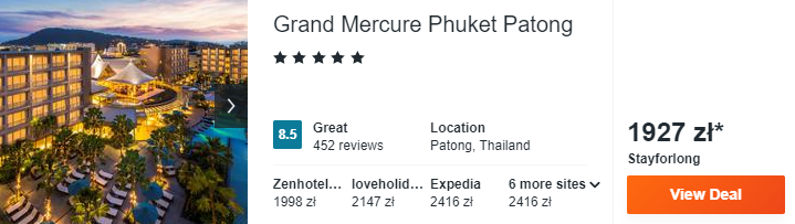 Hotel na Phuket