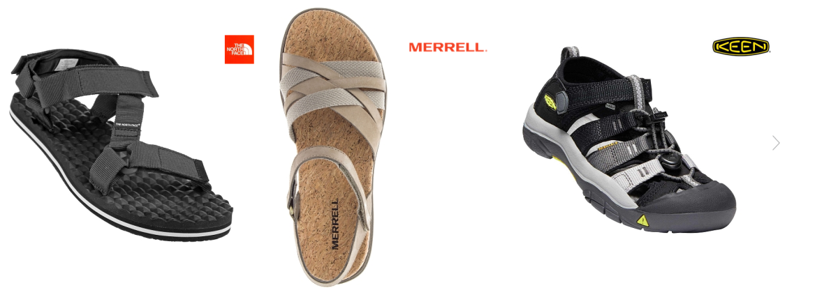 Lato w pełni, zaopatrzcie się w sandały! Wyprzedaż markowych modeli (The North Face, Merrell, Keen) od 99,99 PLN