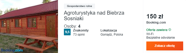 Rezerwacja noclegów