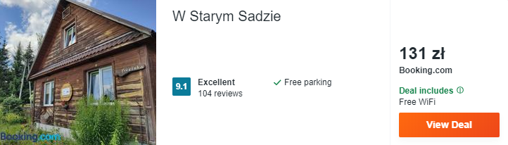 Rezerwacja noclegów