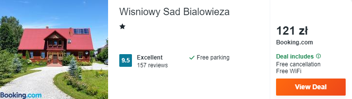 Rezerwacja noclegów
