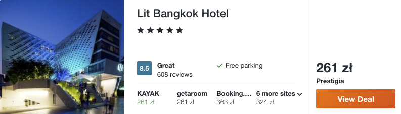 zarezerwuj hotel w bangkoku