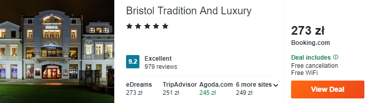 Rezerwacja hotelu