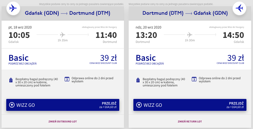 zarezerwuj loty do dortmundu