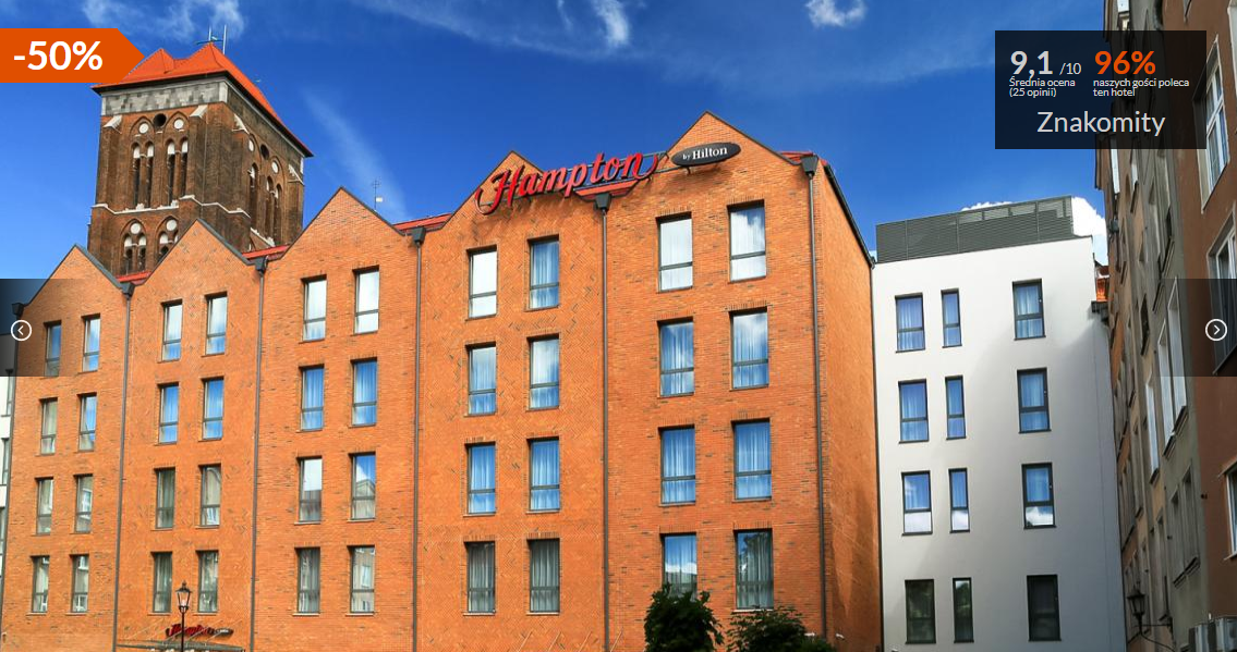 WIdok hotelu