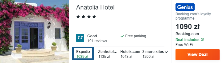 Rezerwacja hotelu
