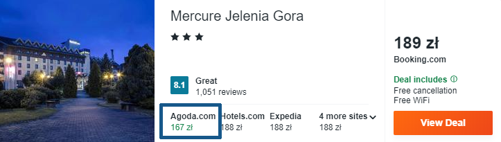 Rezerwacja noclegów