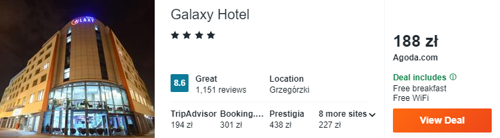 Rezerwacja hotelu