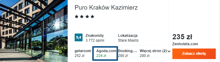Rezerwacja noclegów