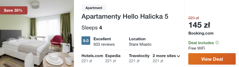 zarezerwuj hotel w krakowie