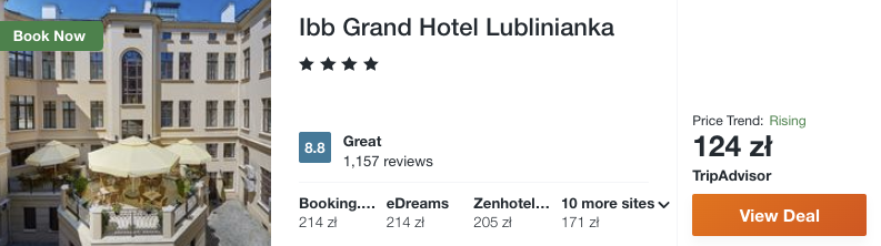 zarezerwuj hotel w lublinie
