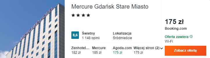 Rezerwacja noclegów