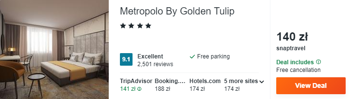 Rezerwacja noclegów