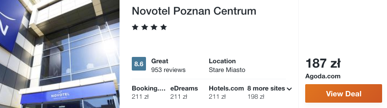 zarezerwuj hotel w poznaniu