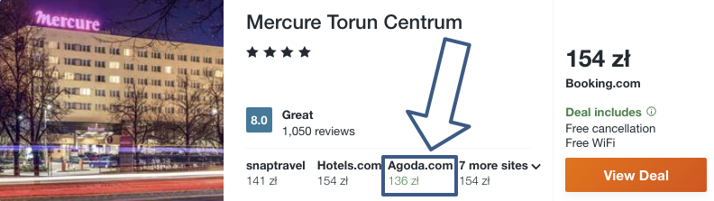 zarezerwuj hotel w toruniu