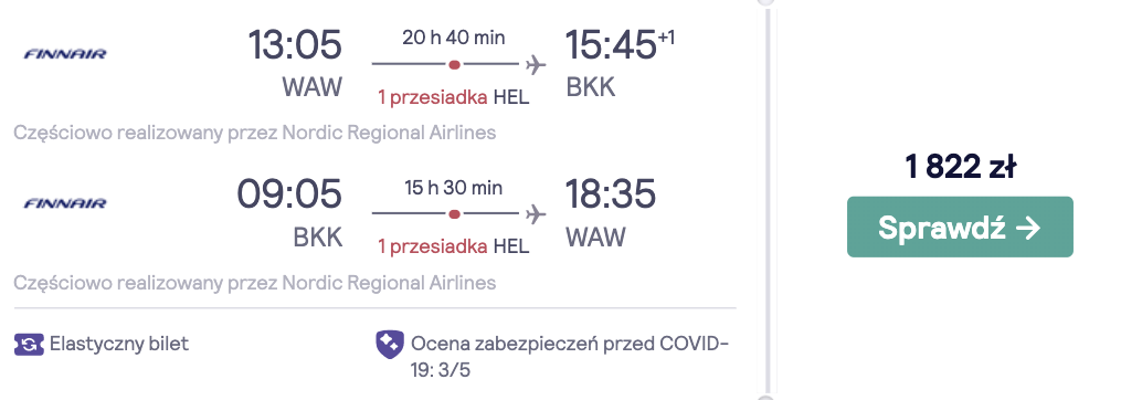 zarezerwuj loty do bangkoku