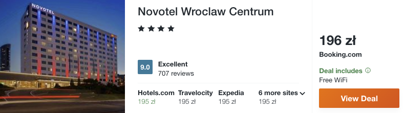 zarezerwuj hotel we wroclawiu