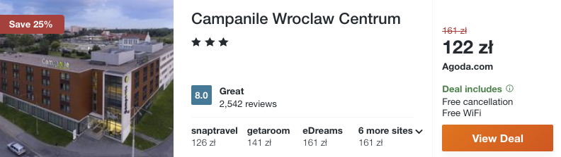 zarezerwuj hotel we wroclawiu