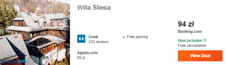 Rezerwacja noclegów