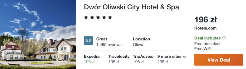 zarezerwuj hotel w gdansku