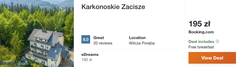 zarezerwuj hotel w karpaczu