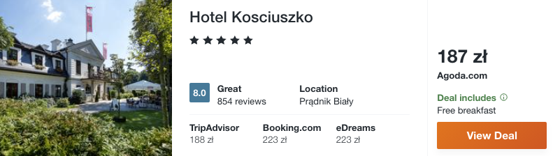 zarezerwuj hotel w krakowie