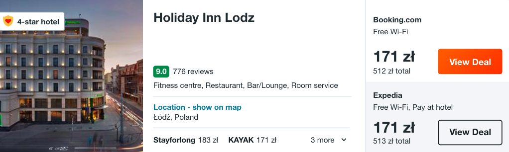 zarezerwuj hotel w łodzi