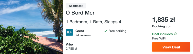 zarezerwuj hotel na reunion