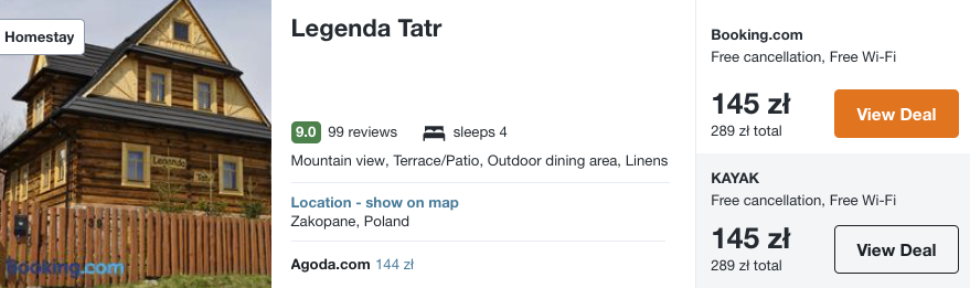 zarezerwuj hotel w tatrach