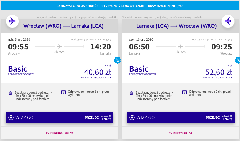 zarezerwuj loty do larnaki
