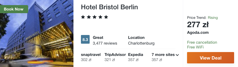 zarezerwuj hotel w berlinie