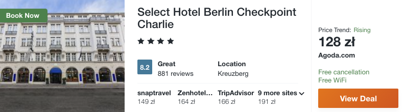 zarezerwuj hotel w berlinie