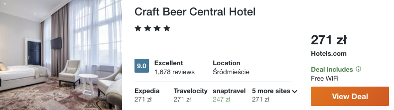 zarezerwuj hotel w gdansku