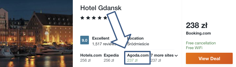 zarezerwuj hotel w gdansku
