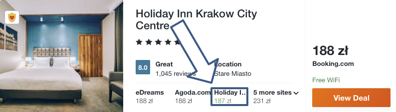 zarezerwuj hotel w krakowie