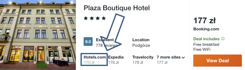 zarezerwuj hotel w krakowie