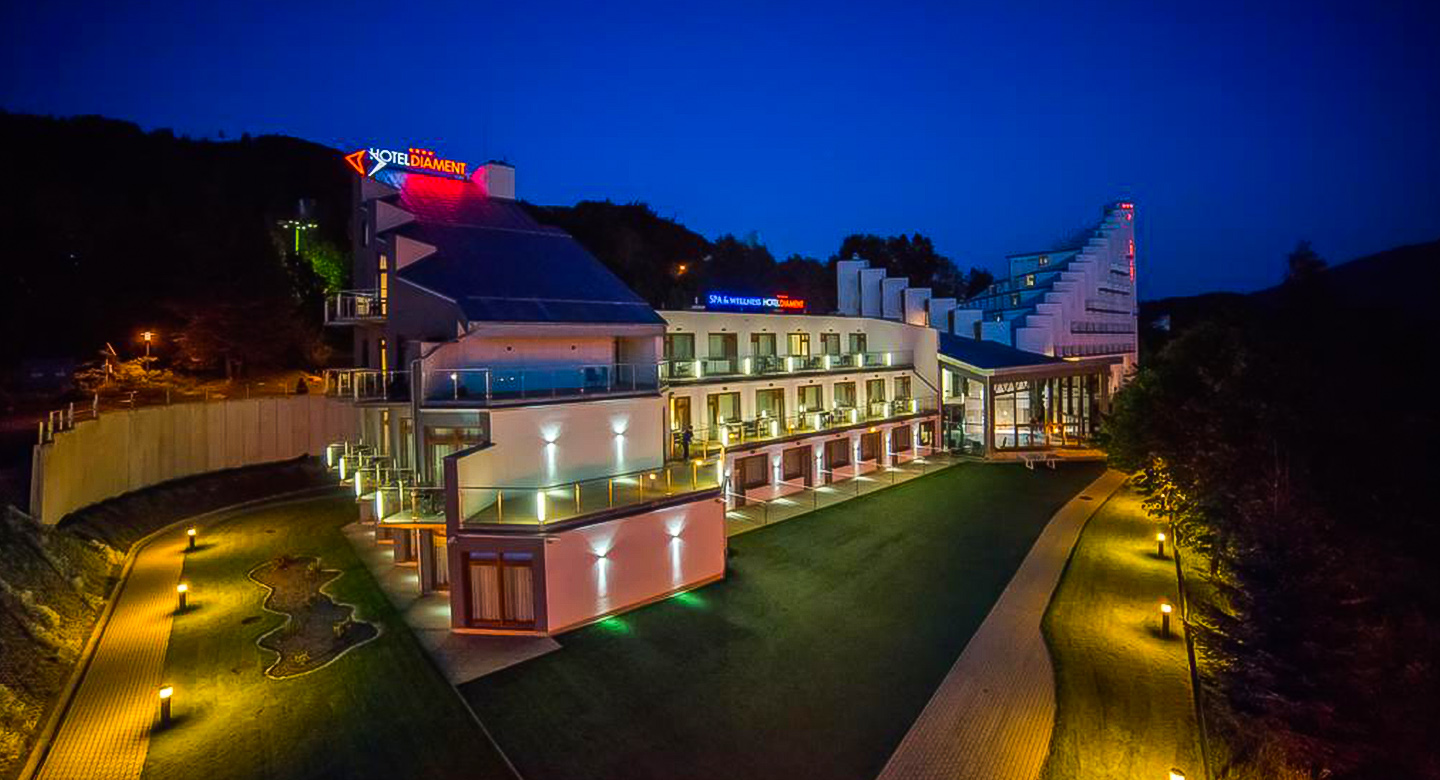 Noclegi w Beskidach: bardzo dobry 4* Hotel Diament SPA & Wellness z wyżywieniem od 259 PLN/pokój