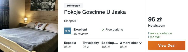 zarezerwuj hotel w tatrach