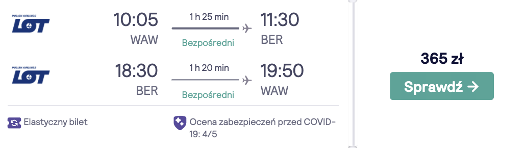 zarezerwuj loty do berlina