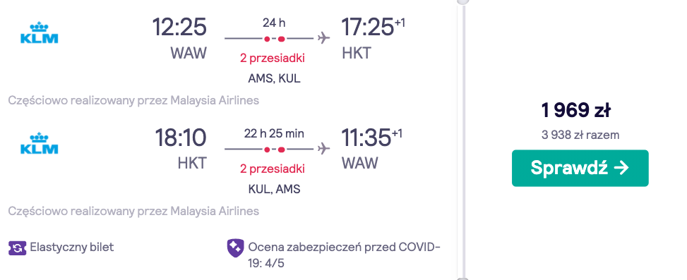 zarezerwuj loty na phuket