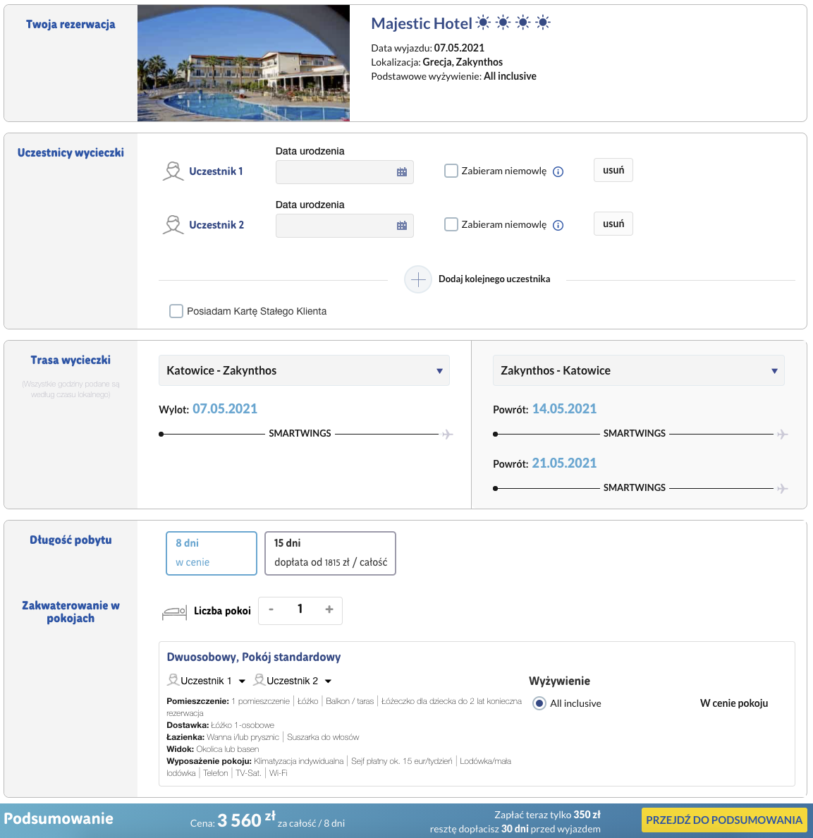 zarezerwuj wczasy na zakintos