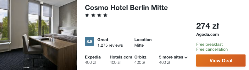 zarezerwuj hotel w berlinie